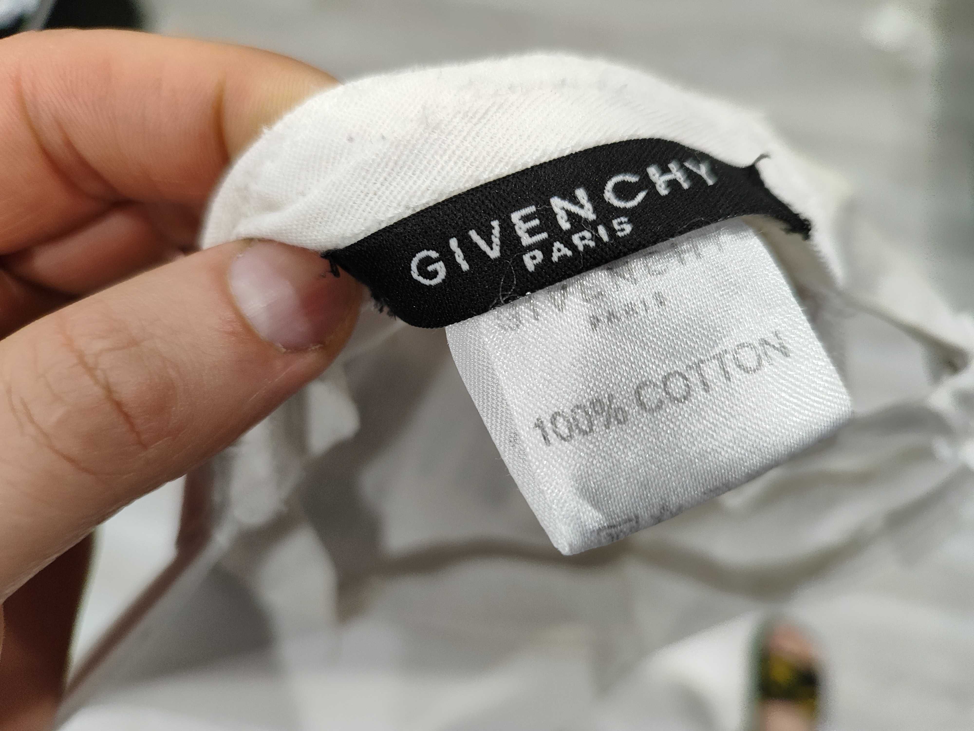 Czapka z daszkiem GIVENCHY Paris Biała NOWA Polecam