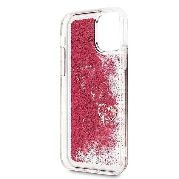 Guess Guhcn58glhflra iPhone 11 Pro 5,8" raspberry hard case Glitter He