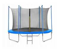 Trampolina ogrodowa 10FT 312 cm + drabinka Total Sport UDŹWIG AŻ 150