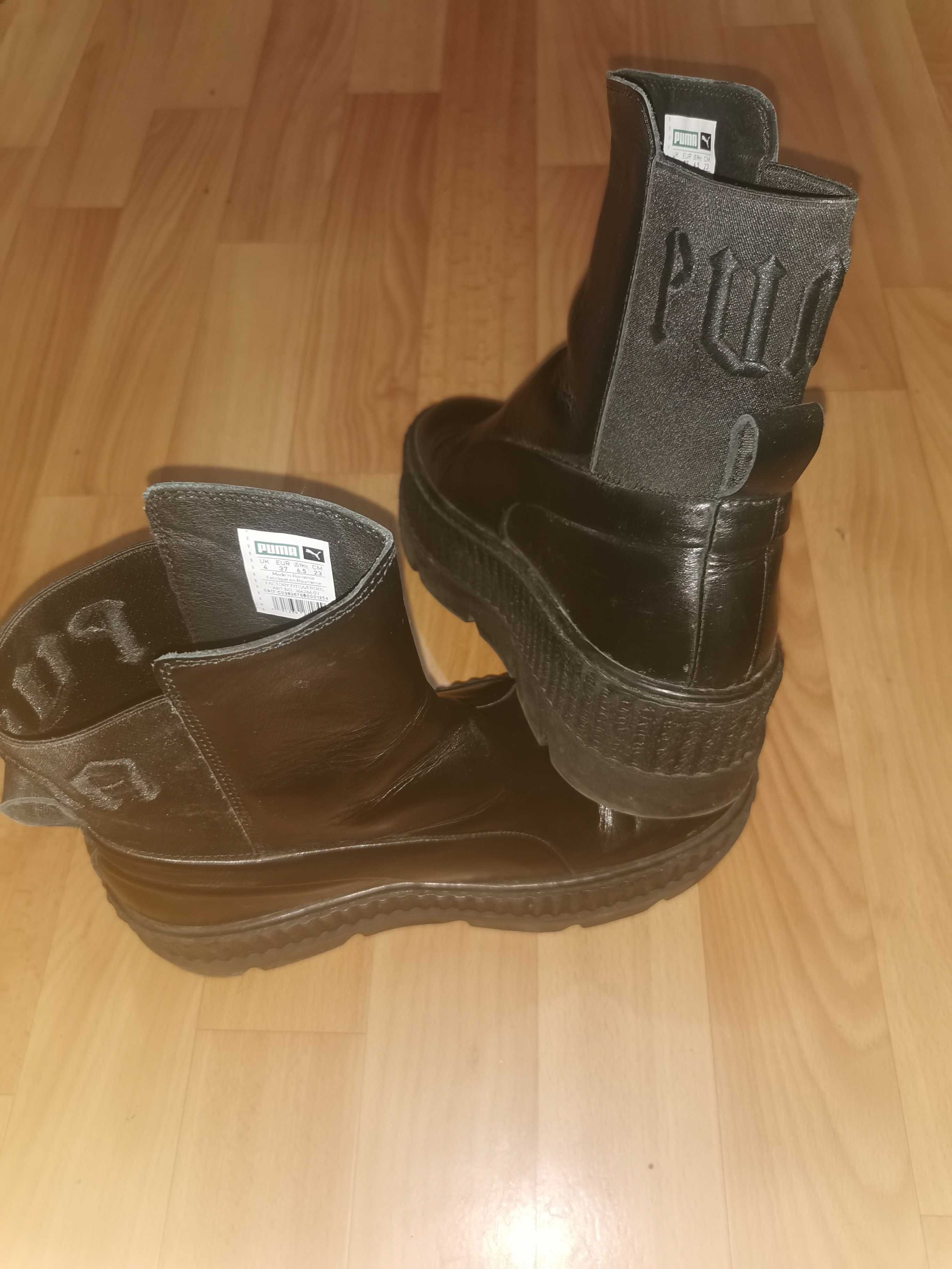 Шкіряні сапоги Puma 23см