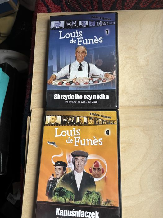 Dvd Louis de Funes skrzydelko czy nóżka Kapuśniaczek ilm dvd