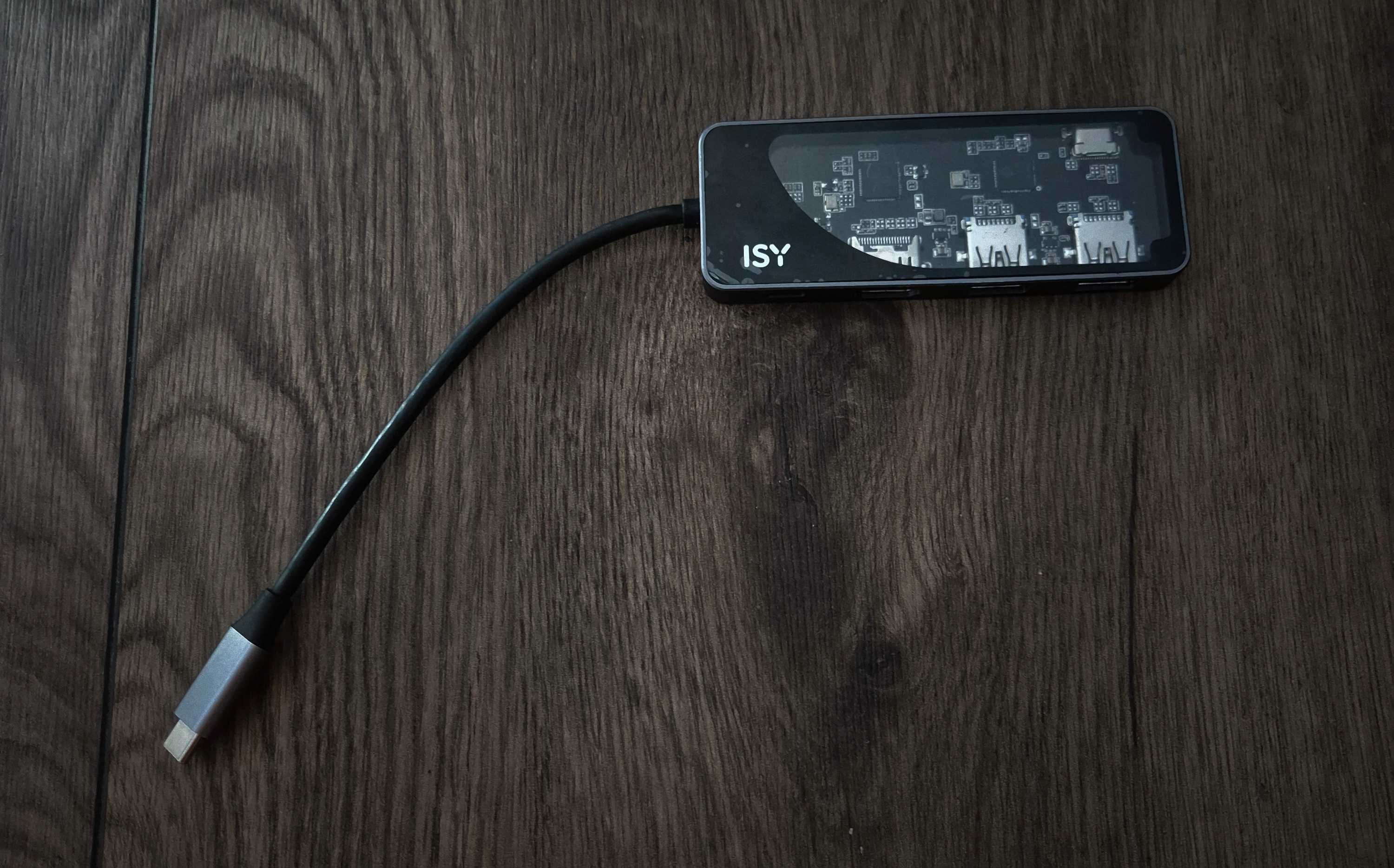 5w1 Adapter usb C hdmi ISY MEDIA markt -50% ceny okazja tanio