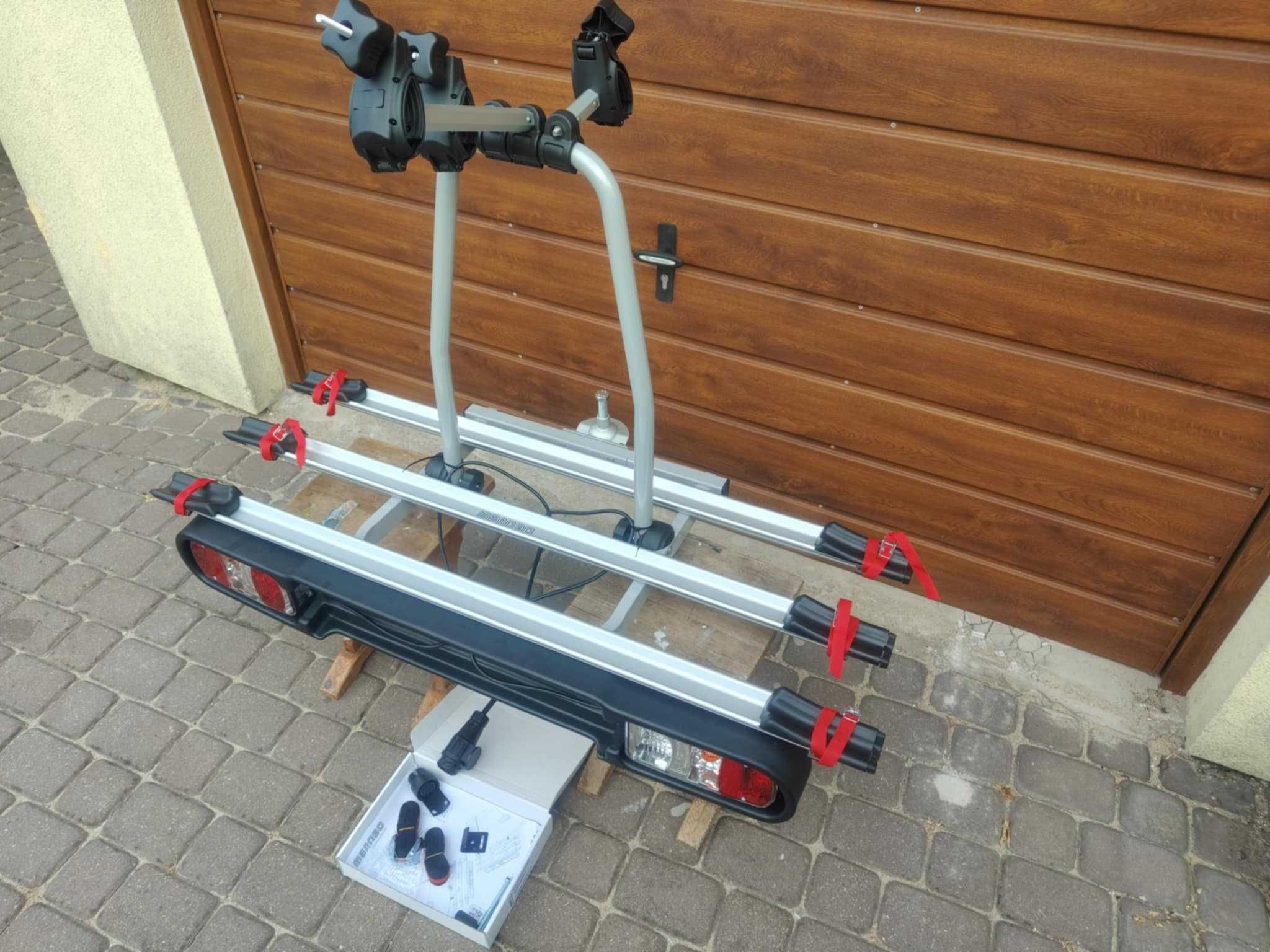 Platforma rowerowa Bagażnik na 3 rowery na hak Uchwyt rowerowy Menabo