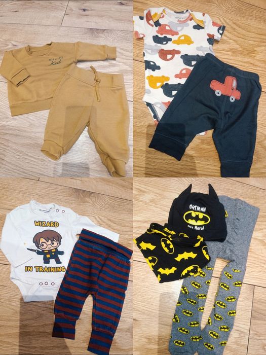 Mega paka ubrań 44szt jesień zima chłopak 62 H&M Lindex Pepco Kik Sins