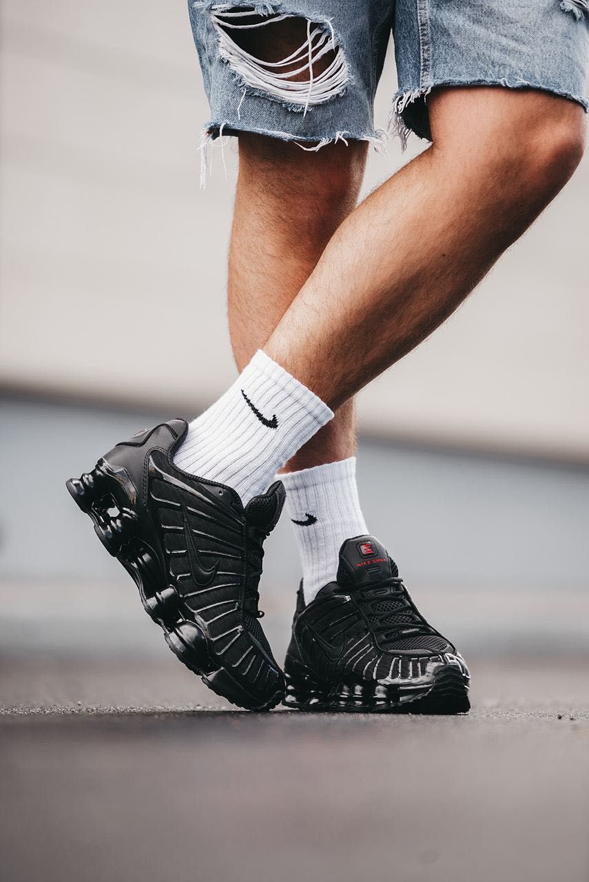 Мужские кроссовки Nike SHOX TL Black / 40-45