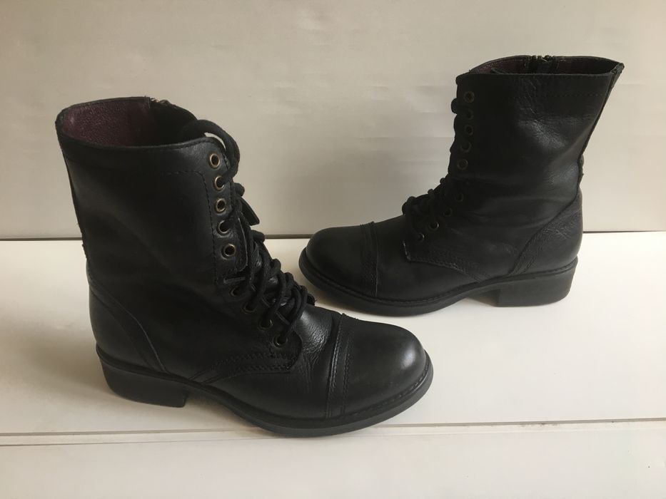 Шкіряні черевики Steve Madden р.39 ботинки кожаные