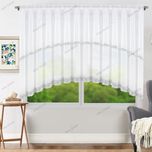 Firana 150x500 z podwójnymi cyrkoniami