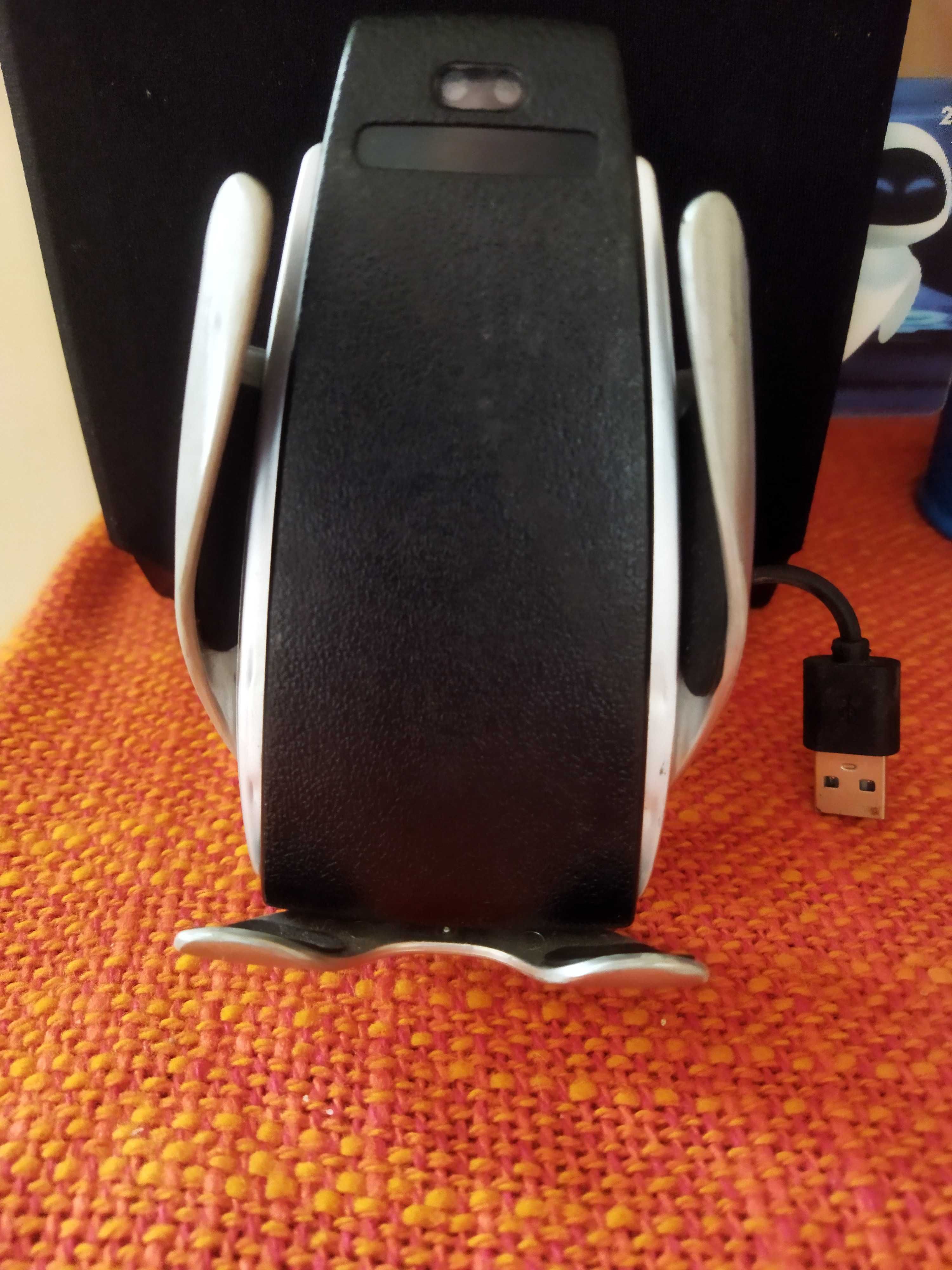Автомобільний тримач сенсорний Penguin Smart Sensor S5 QI  10w Black