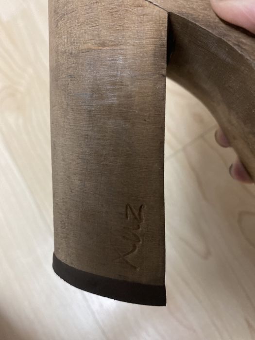 Sandálias da Xuz Handmade Lovers, tamanho 39, em madeira