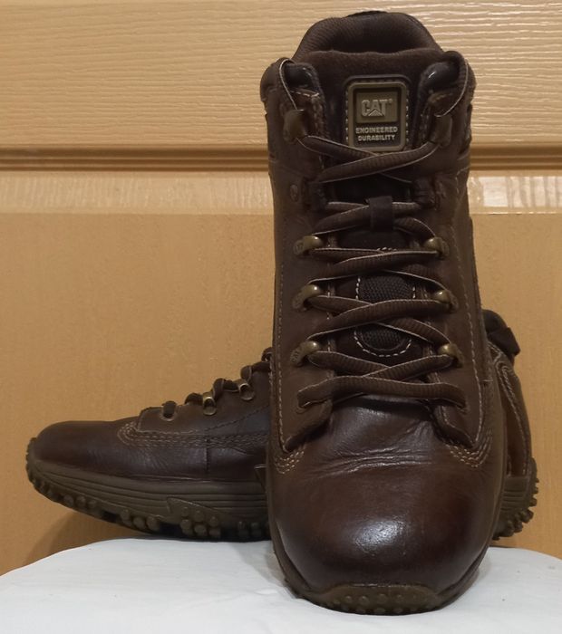 Продам чоловічі оригінальні нат шкіра термочеревики CATERPILLAR