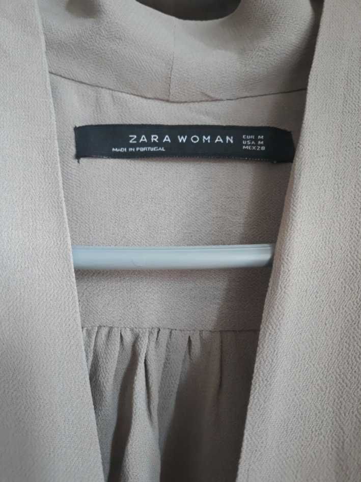 Bluzka Zara + apaszka.