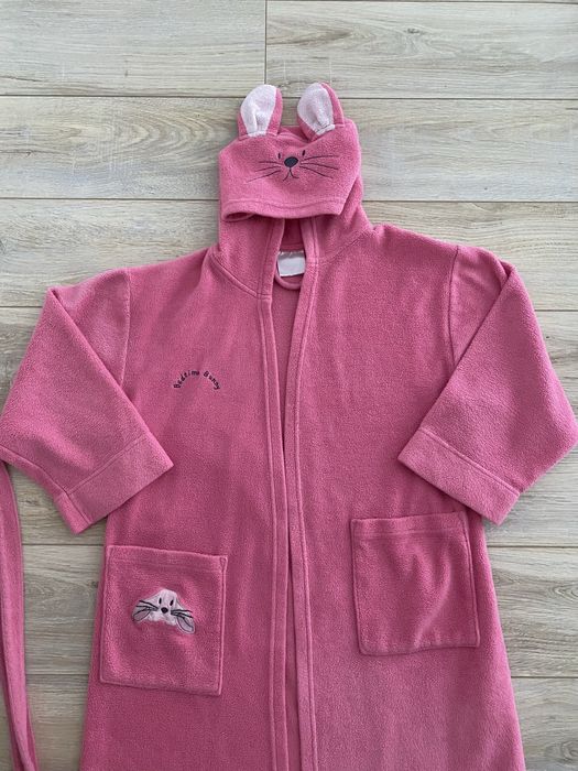 Szlafrok różowy kąpielowy