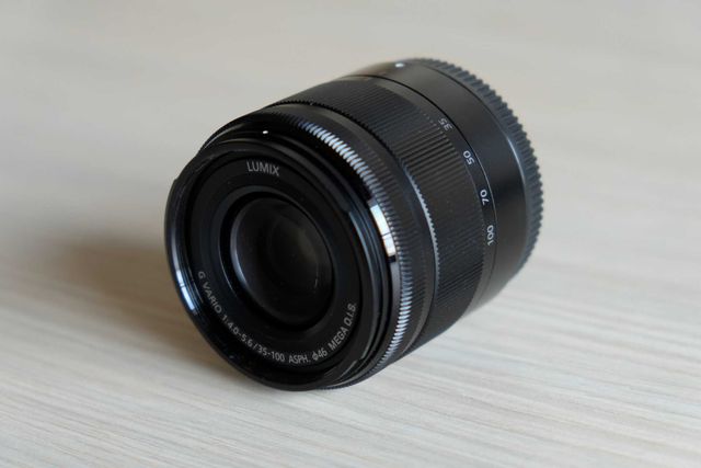 Obiektyw Panasonic Lumix G Vario 35-100 mm f/4.0-5.6 Mega OIS jak nowy