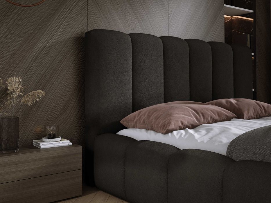 Łóżko Sypialnianie z Pojemnikiem + stelaż metalowy Sydney PRODUCENT