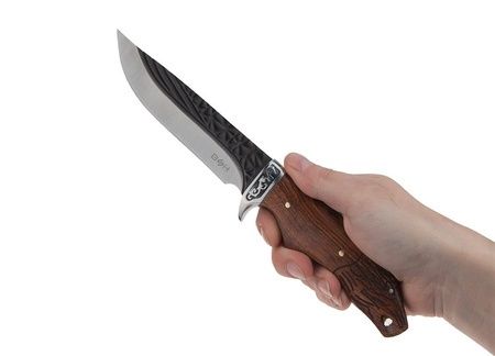 Nóż myśliwski z pokrowcem