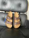 Nowe BirkenstockArizona Brązowy UnisexTrampki 39