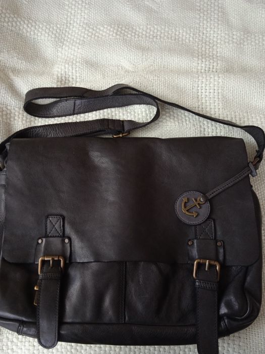 Сумка чоловіча шкіряна,б/у