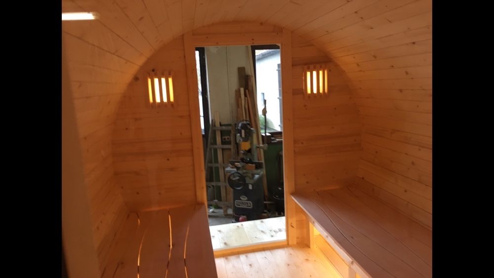 Sauna Ogrodowa Beczka 2.0m PRODUCENT