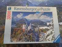 puzzle 3000 ravensburger stan db brak 2 puzzli
