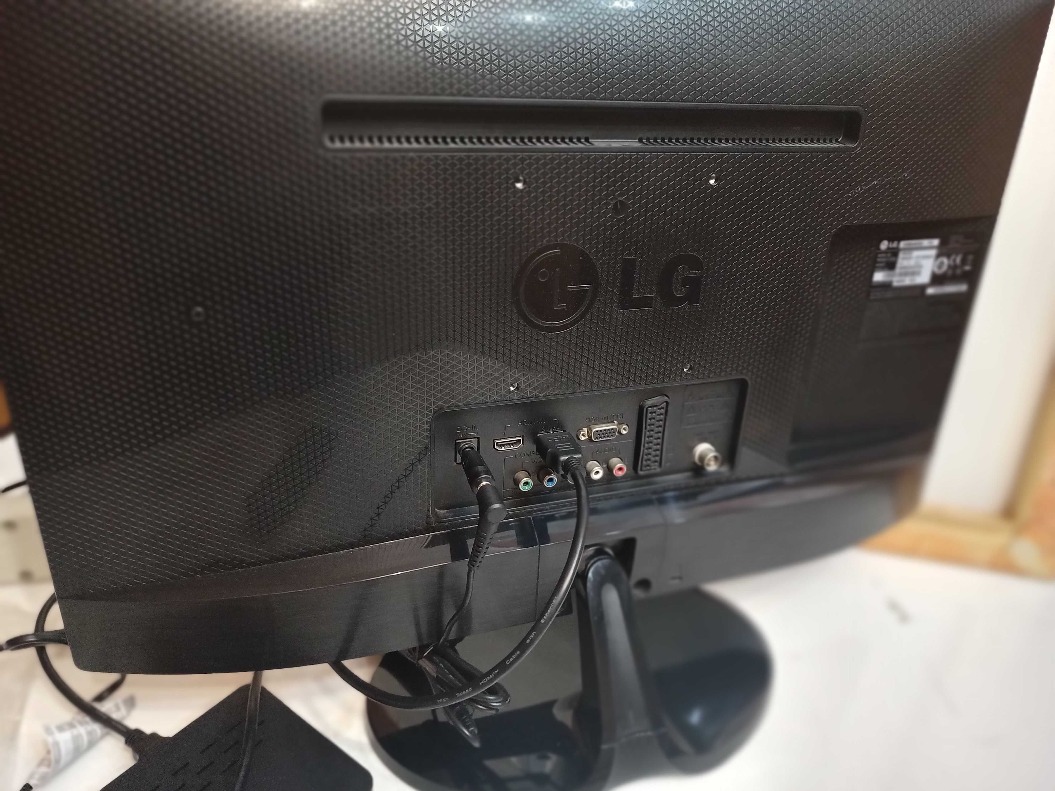 Monitor LG 23 cale  z funkcją TV