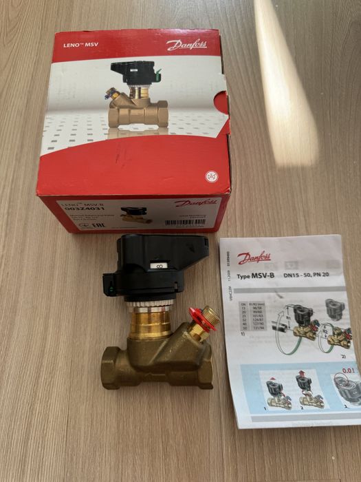 Ręczny zawór równoważący LENO MSV-B 003Z4031.