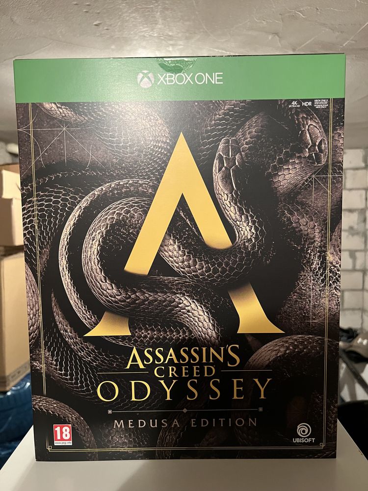 Assassin’S Creed Odyssey Edycja Medusa, nowa, plomby, Xbox