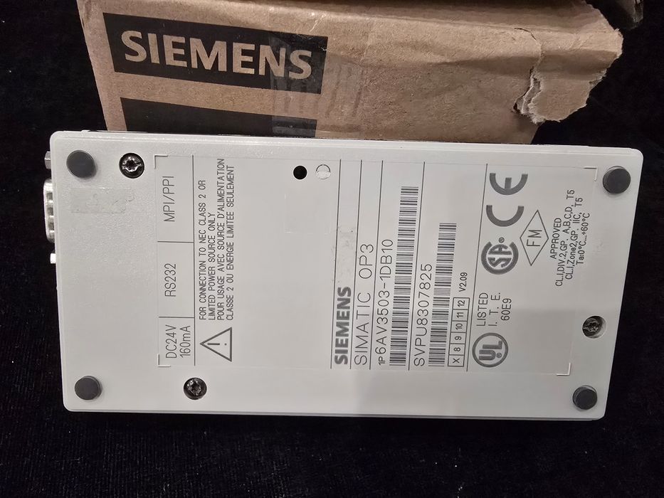 HMI Siemens OP3 simatic