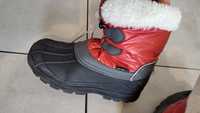 Buty dziecięce śniegowce Kickers Sealsnow rozmiar 34