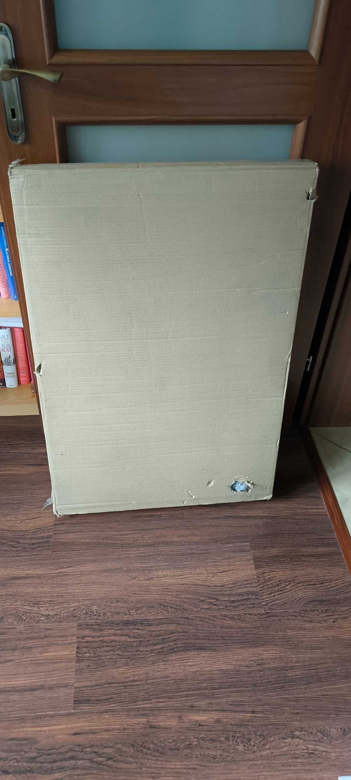 Szary narożnik FRIHETEN IKEA z funkcją spania + zagłówek boczny