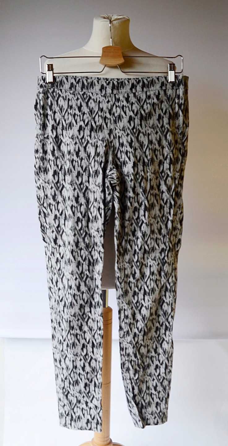 Tregginsy H&M 40 L Wzory Aztec Rurki Spodnie
