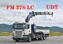 Scania G 420 * SKRZYNIA 6,90 m * PM 27S LC + PILOT / 6x4