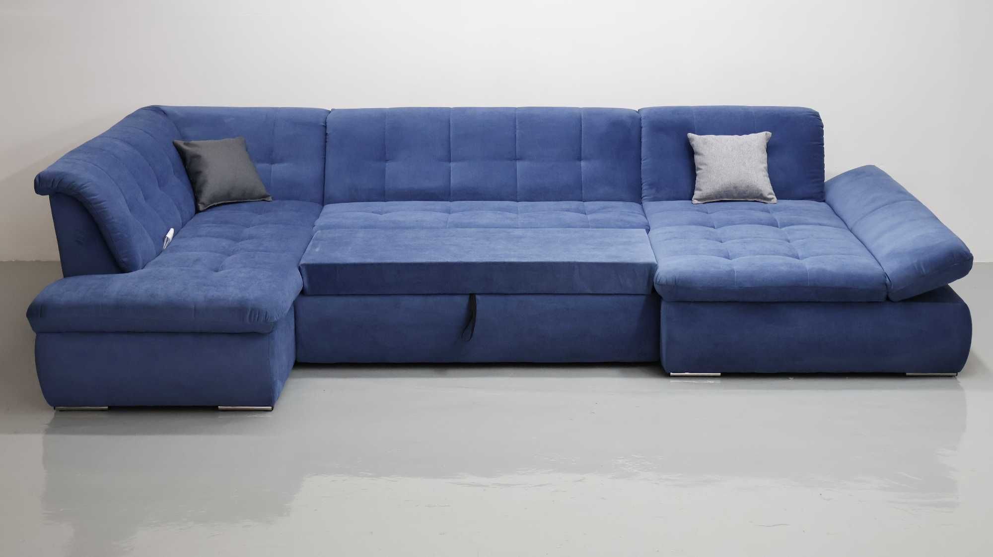 THF nowy niemiecki narożnik U funkcja spania, ROGÓWKA tkanina sofa