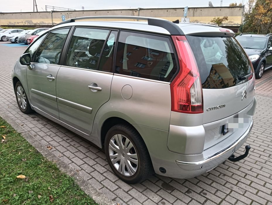 Citroen C4 Grand Picasso 1.6 benzyna gaz 2010 rok 7 osób
