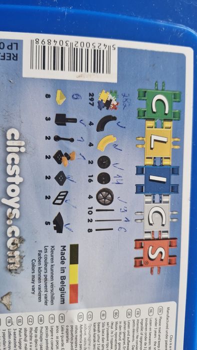 Klocki Clics 15 in 1