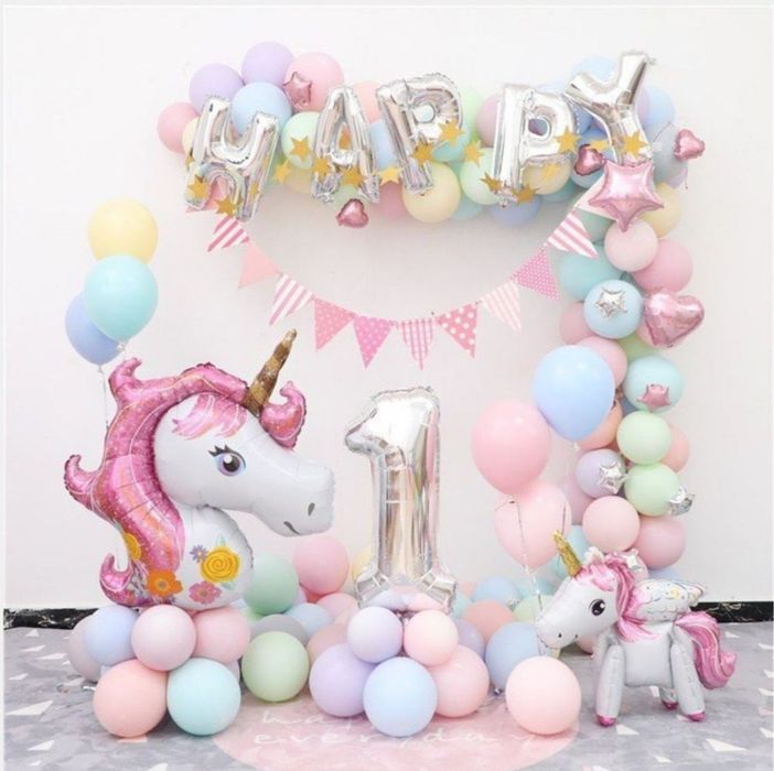 Фотозона Барби пони єдинороги Соник Микки Маус на день рождения 2 3 4