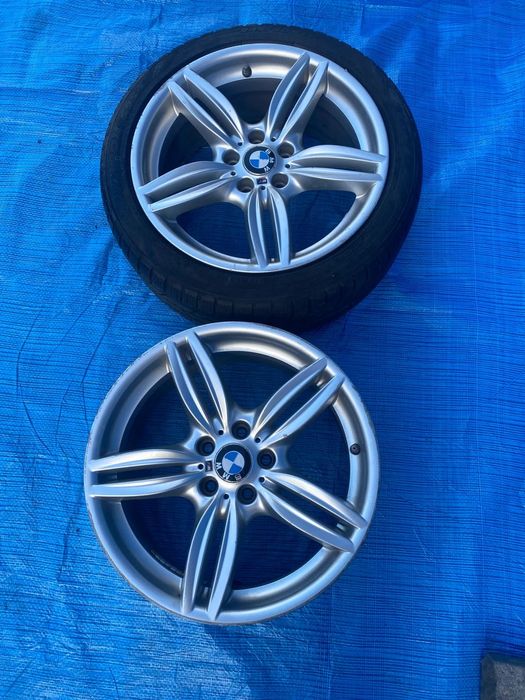 KOŁO FELGA ALUMINIOWA CZUJNIK BMW OE M PAKIET ALUFELGA F10 F11  5x120  72,5mm  7842652  19&quot;