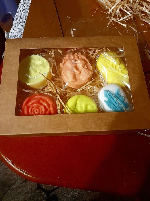 Zestawy mydełek ręcznie wykonanych