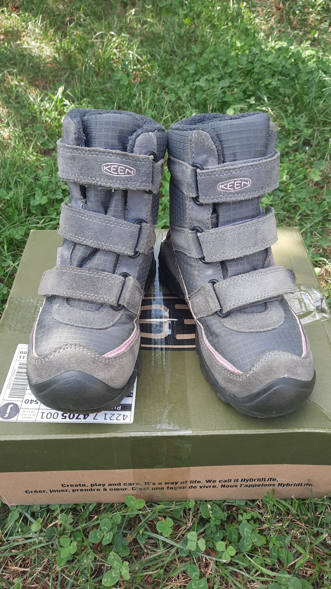 Зимние ботинки,сапожки Keen для девочки