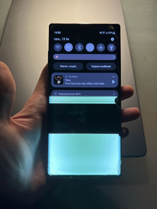 Galaxy Note 10 Plus 12/256 uszkodzony/na części
