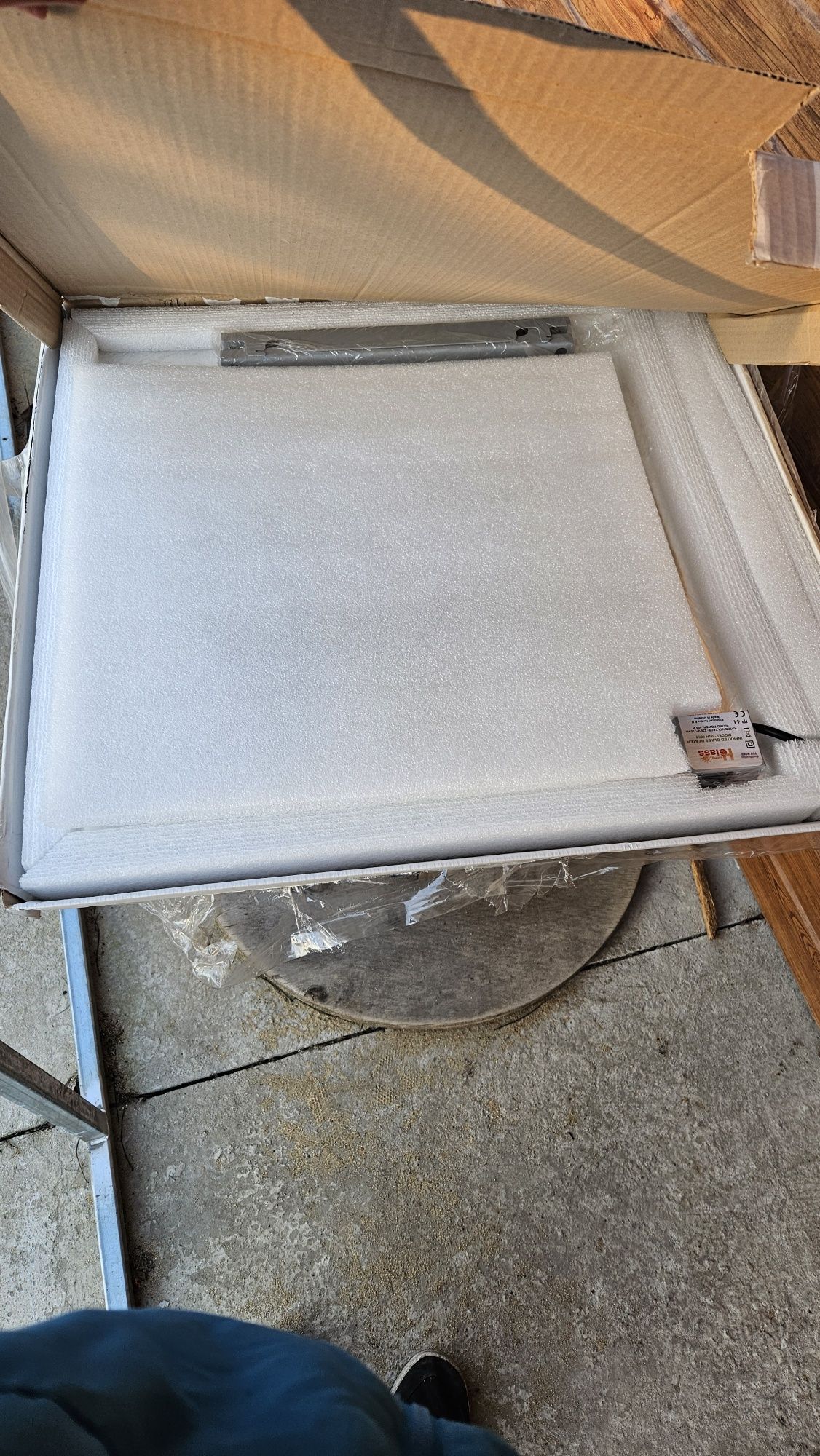 Grzejnik podczerwień szklano ceramiczny HGlass IGH 6060