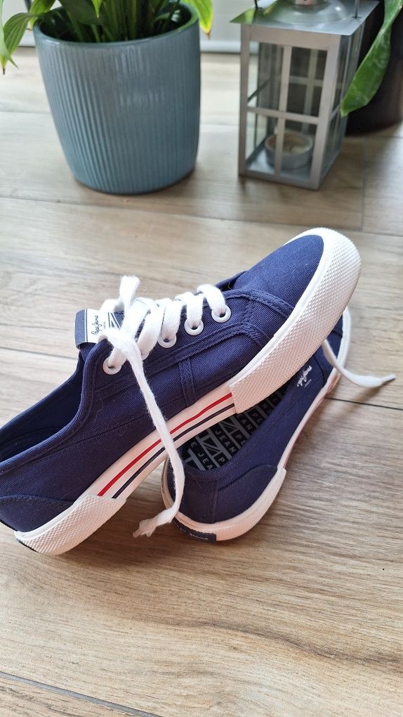Snickersy, trampki Pepe jeans 38
