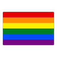 Magnes na lodówkę flaga LGBT tęcza
