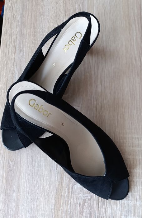 Босоніжки жіночі , замшеві (Gabor)