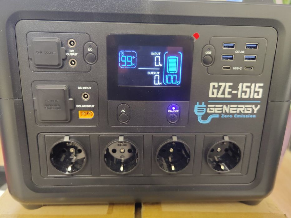 Зарядна станція GENERGY ZERO GZE-1515 / 1500 Вт екофло