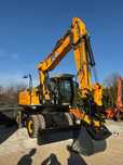 Wynajem/usługi koparką kołowa 18T, rotor, głowica ENGCON, widły,