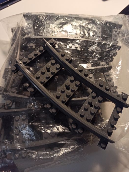 LEGO Tory Łuk Zakręt Ciemno Szare 53400