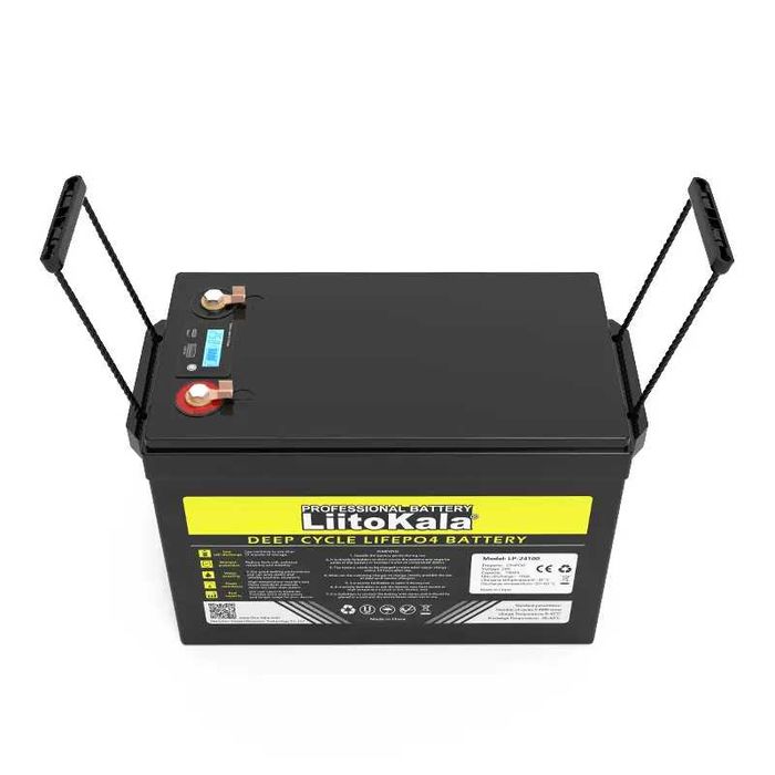 Акумулятор LiFePO4 LiitoKala 100Ah 24V (2.4 kWh)