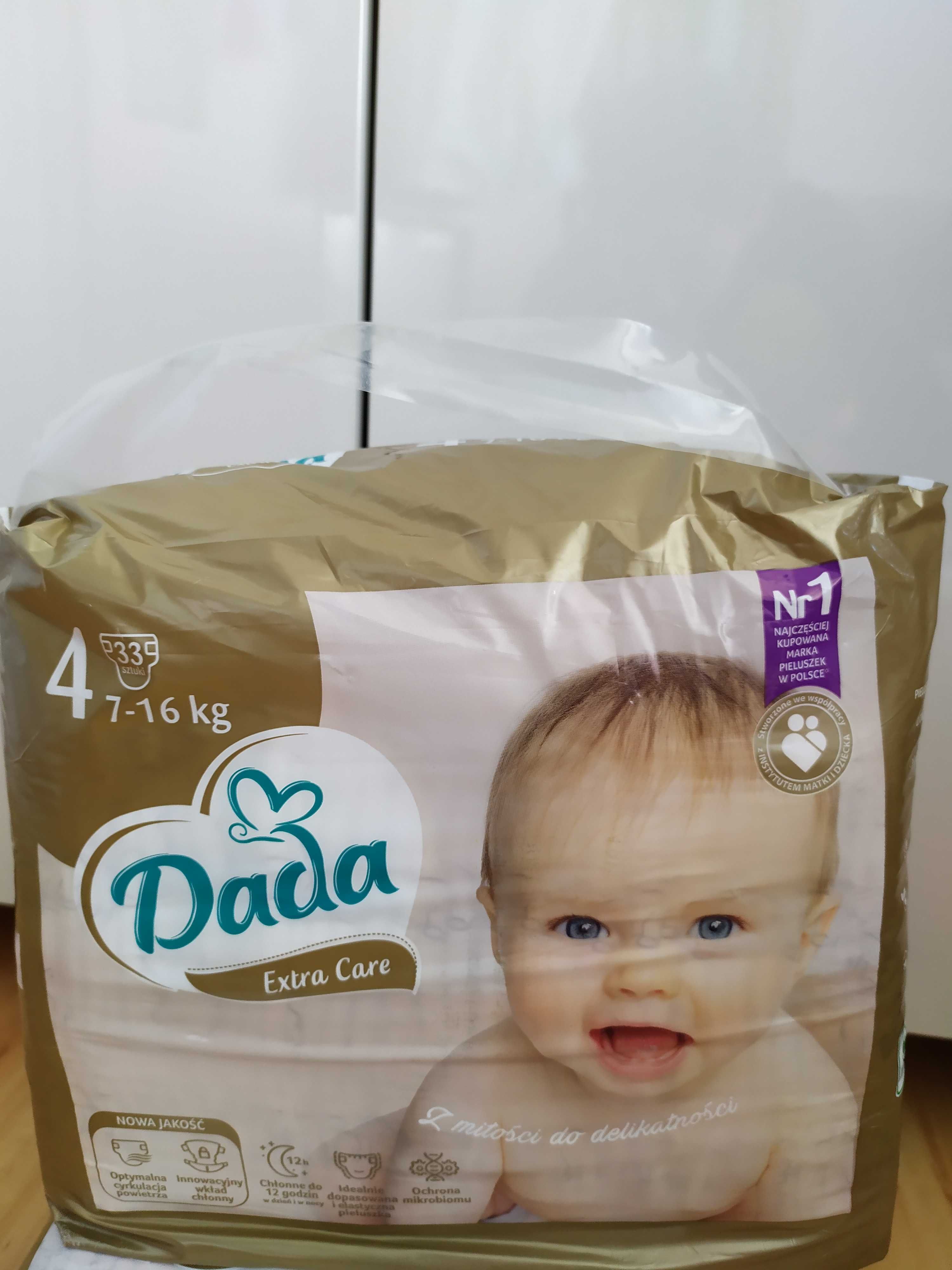 Pieluchy Dada Extra Care, rozmiar 4, 33 szt.