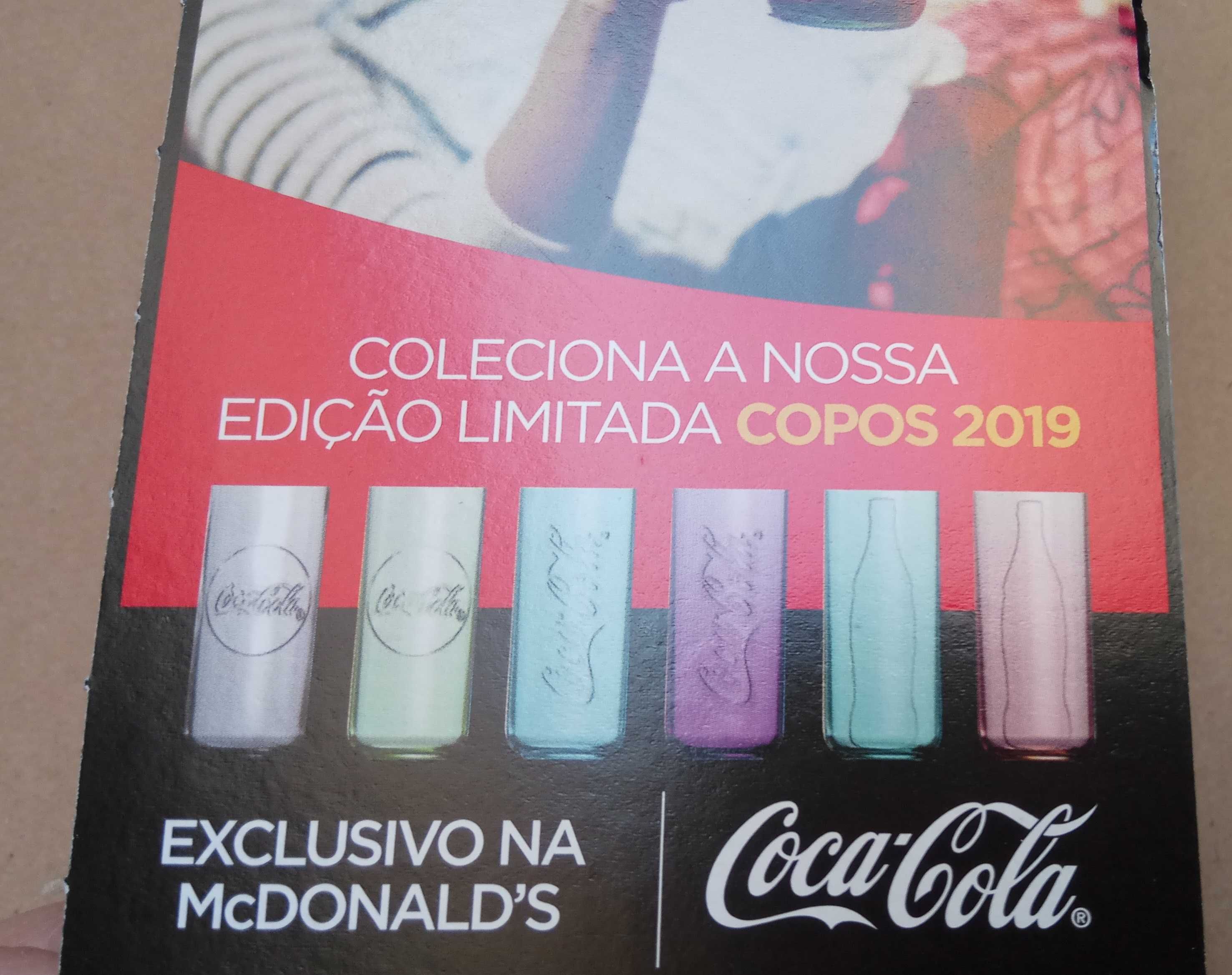 Copo Coca-Cola coleção antiga Mc Donalds
