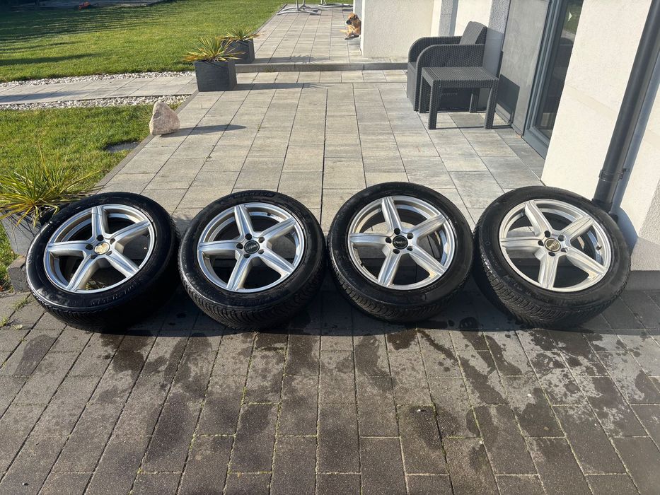 Komplet alufelgi Proline | Opony zimowe Michelin 255/55/R18 | 5x112